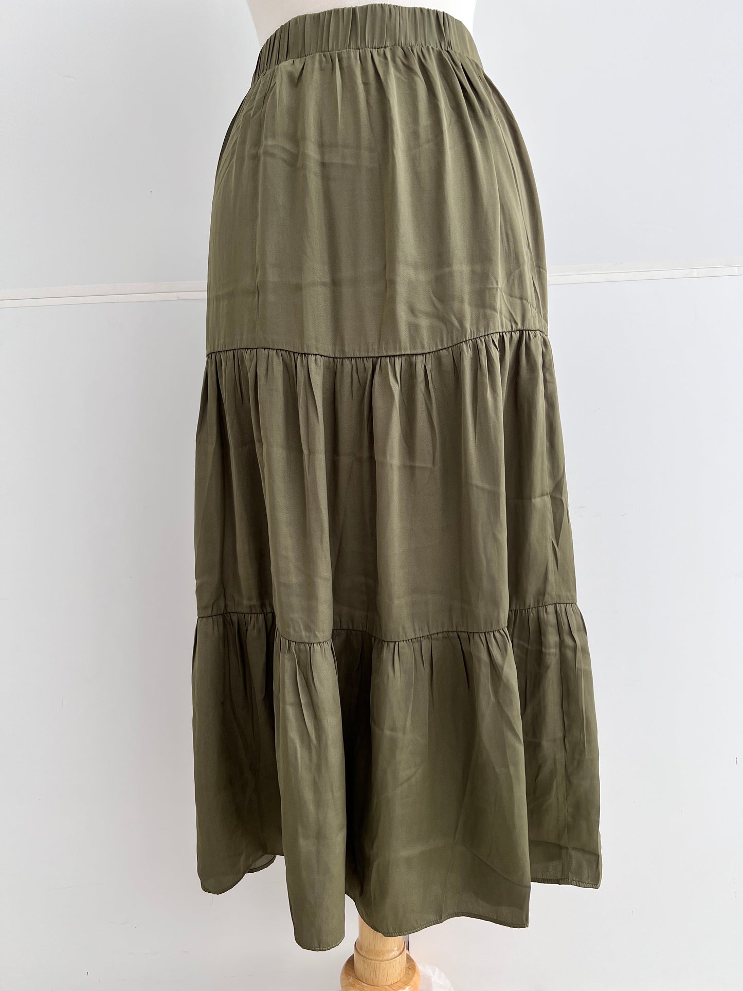 Pipkin Tiered Midi Skirt