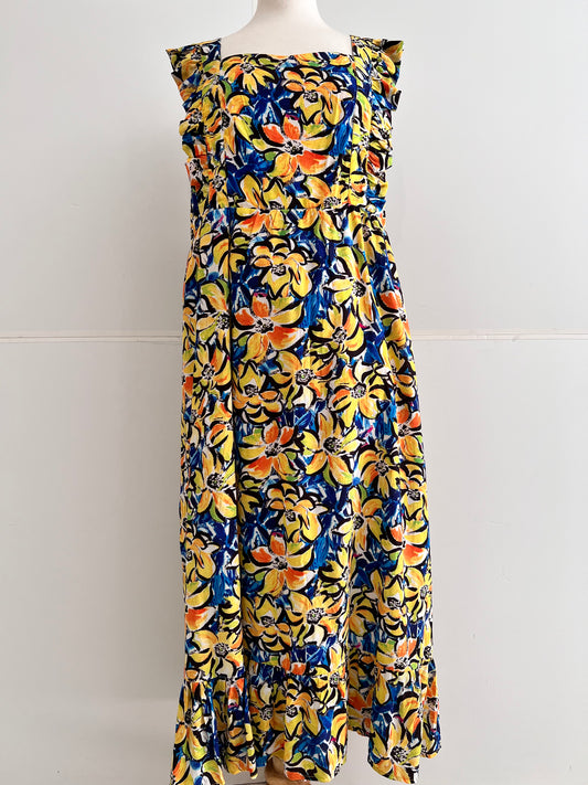 Elyse Floral Tiered Maxi Dress Extended