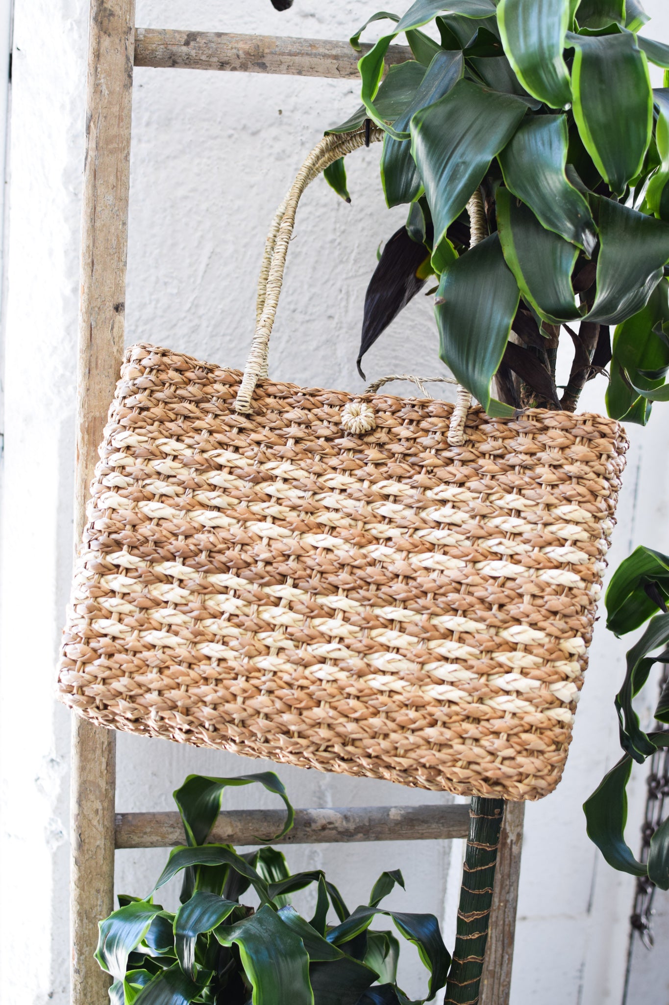 Cristobal Woven Tote Bag