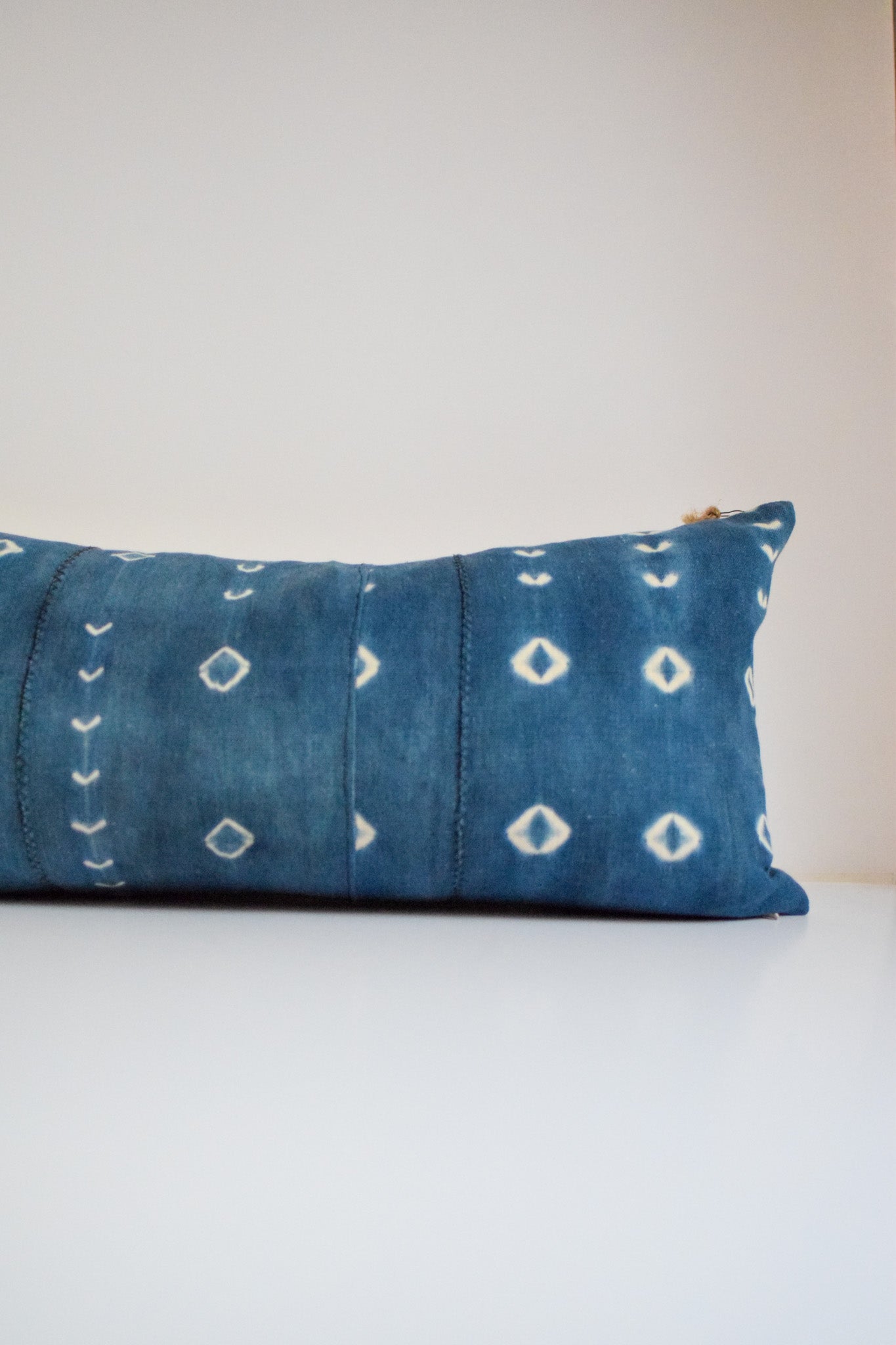 Newcomb Indigo Lumbar Pillow