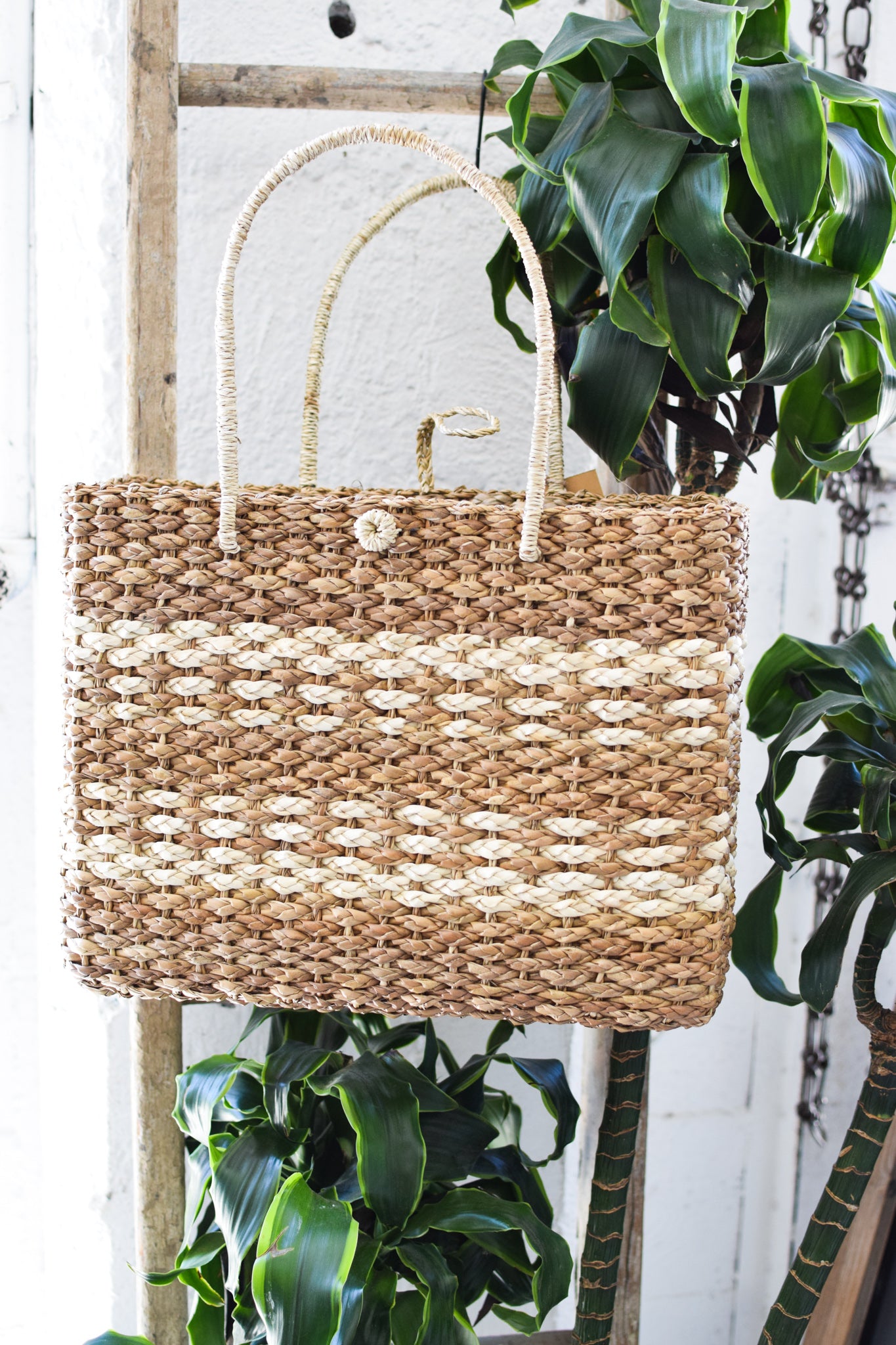 Cristobal Woven Tote Bag