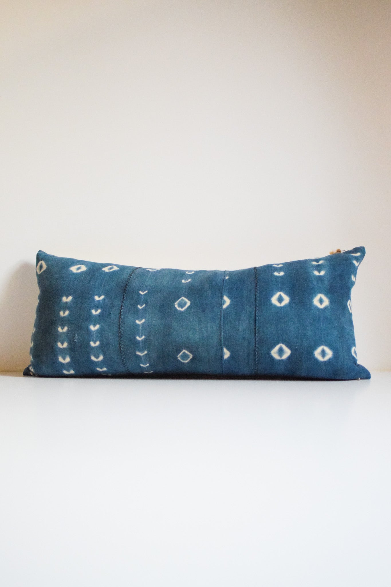 Newcomb Indigo Lumbar Pillow