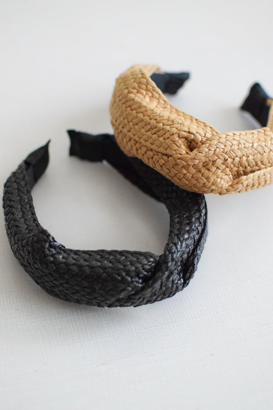 Weave Rattan Headband