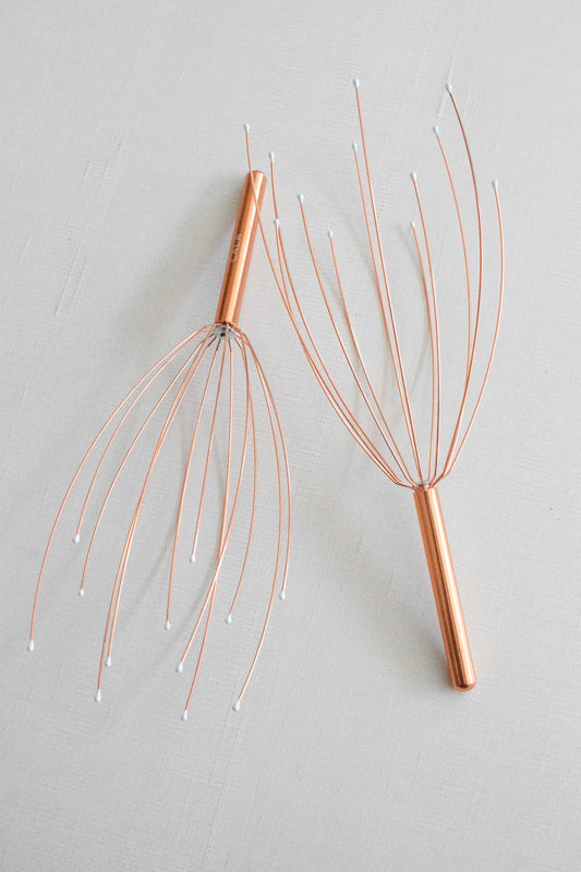 Rose Gold Head Massager