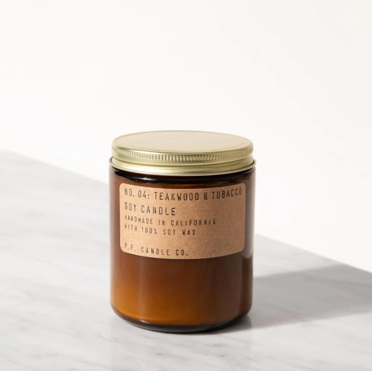 Teakwood & Tobacco Soy Candle - 7.2oz