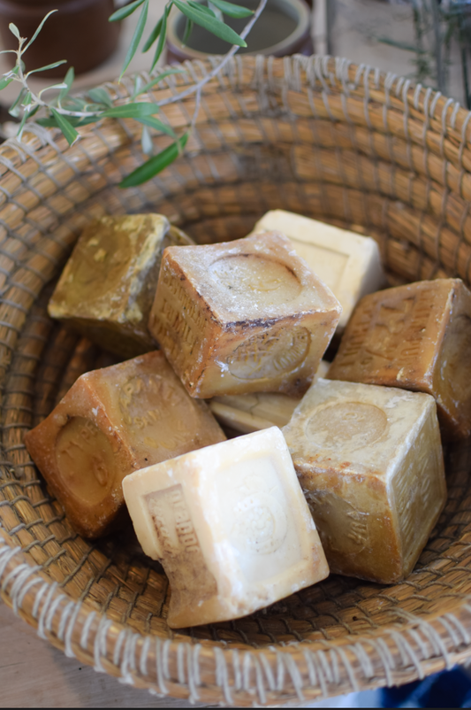Antique Marseille Soap Decor