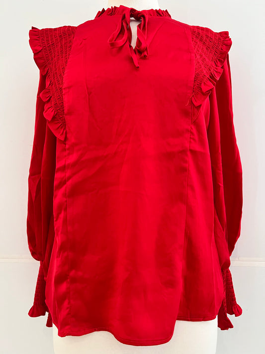 Rosamond Smocked Blouse