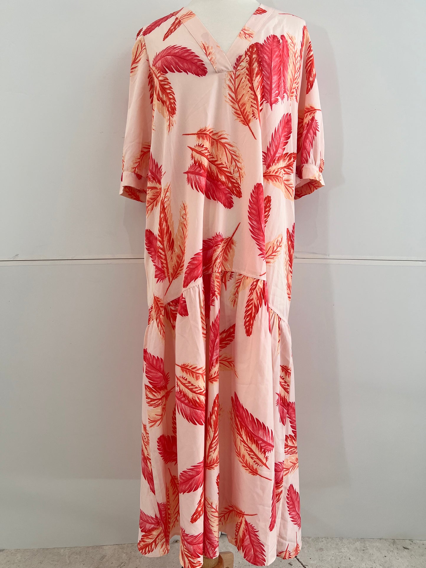 Tropical Print Maxi Extended
