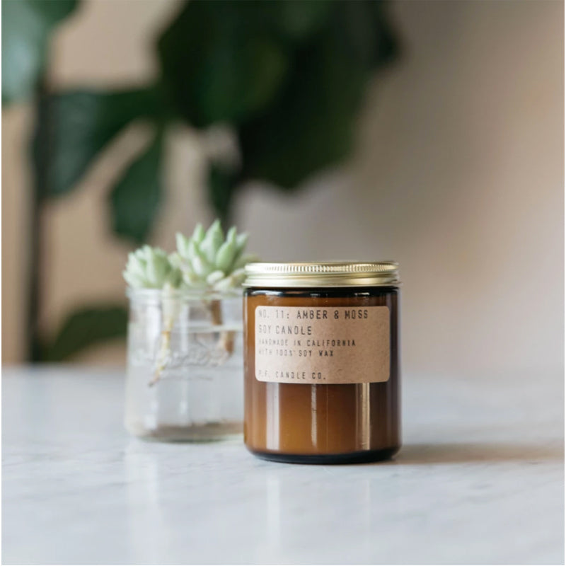 Amber & Moss Soy Candle - 7.2oz